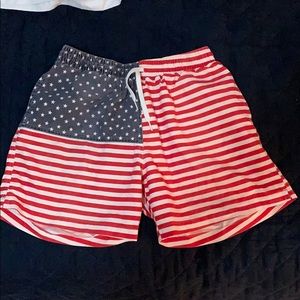 Chubbies American Flag Swimsuit